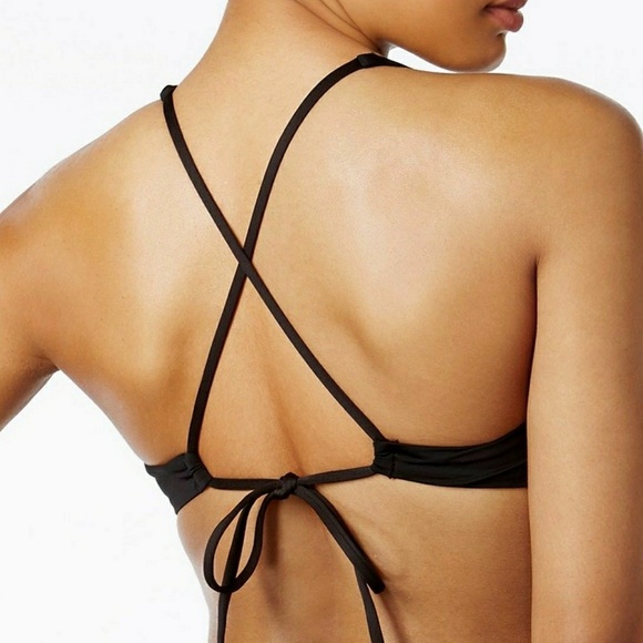 Bar III Braided Bralette Bikini Top - Picture 2 of 2